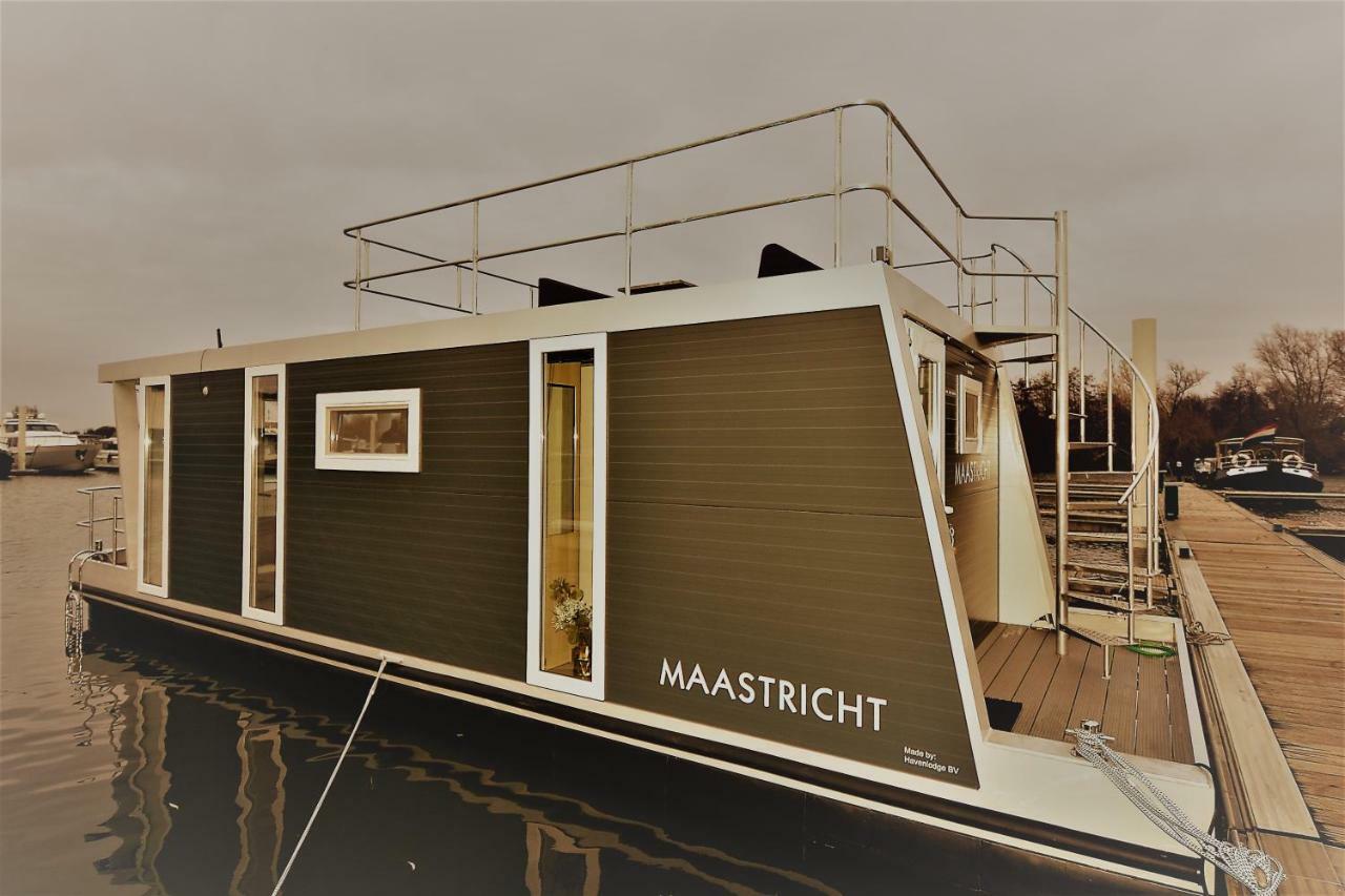 Cozy Floating Boatlodge "Maastricht". Extérieur photo